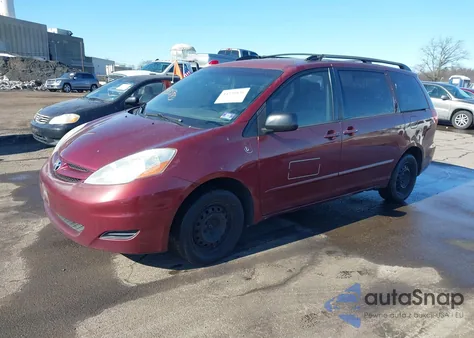 2006 Toyota Sienna Ce/Le from USA, damaged, VIN 5TDZA23C06S581009